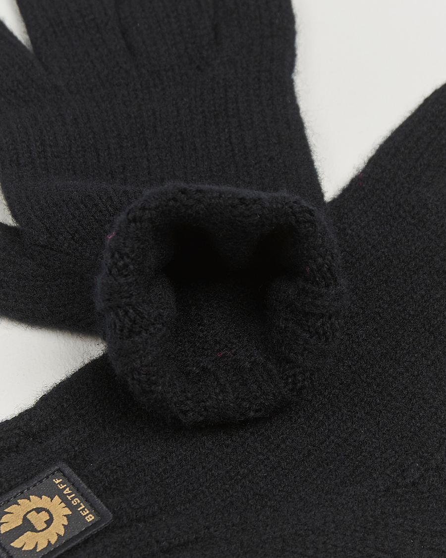 Heren | Belstaff Watch Wool Glove Black | Belstaff | Watch Wool Glove Black