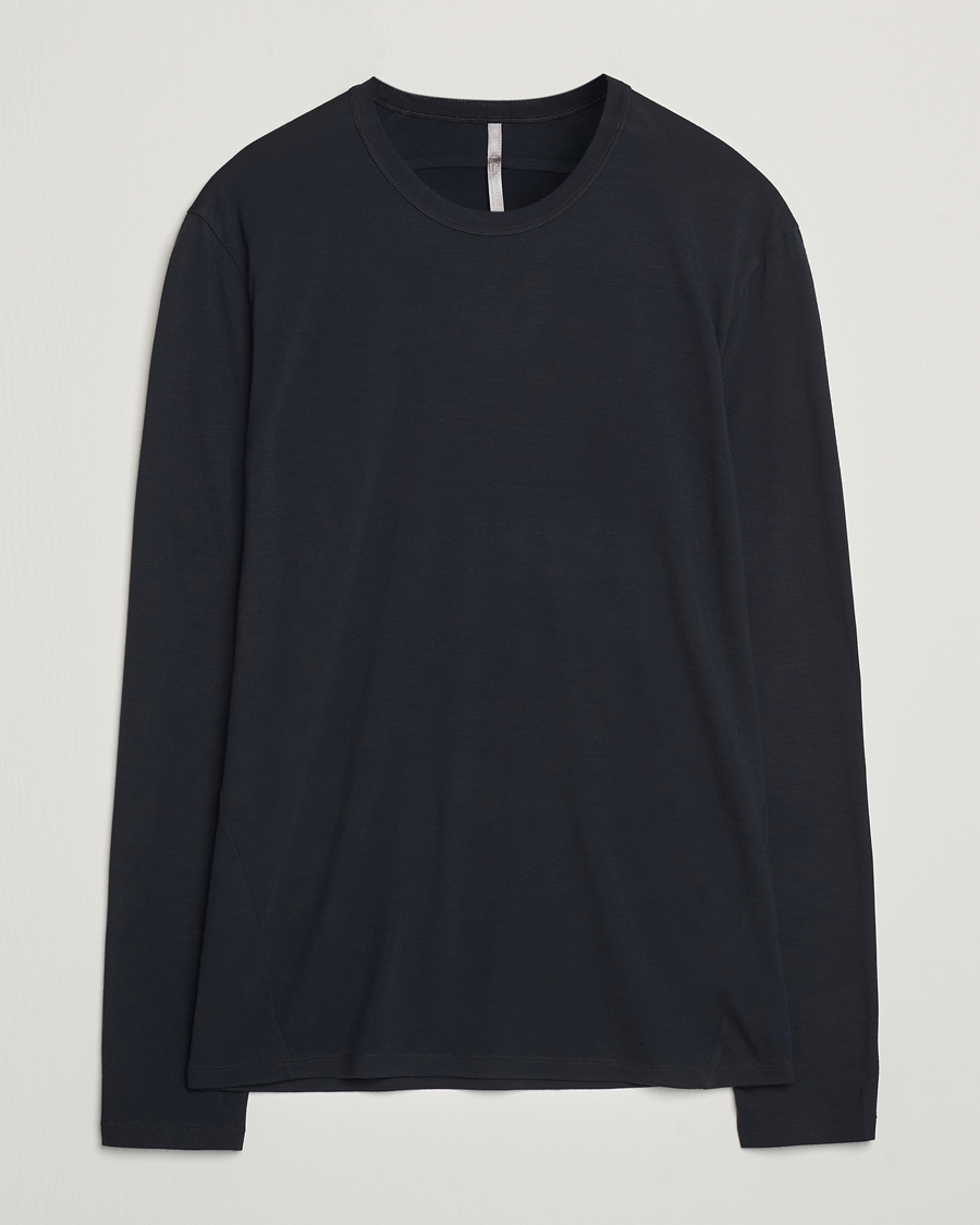 Heren | T-shirts | Arc'teryx Veilance | Frame Long Sleeve T-shirt Black