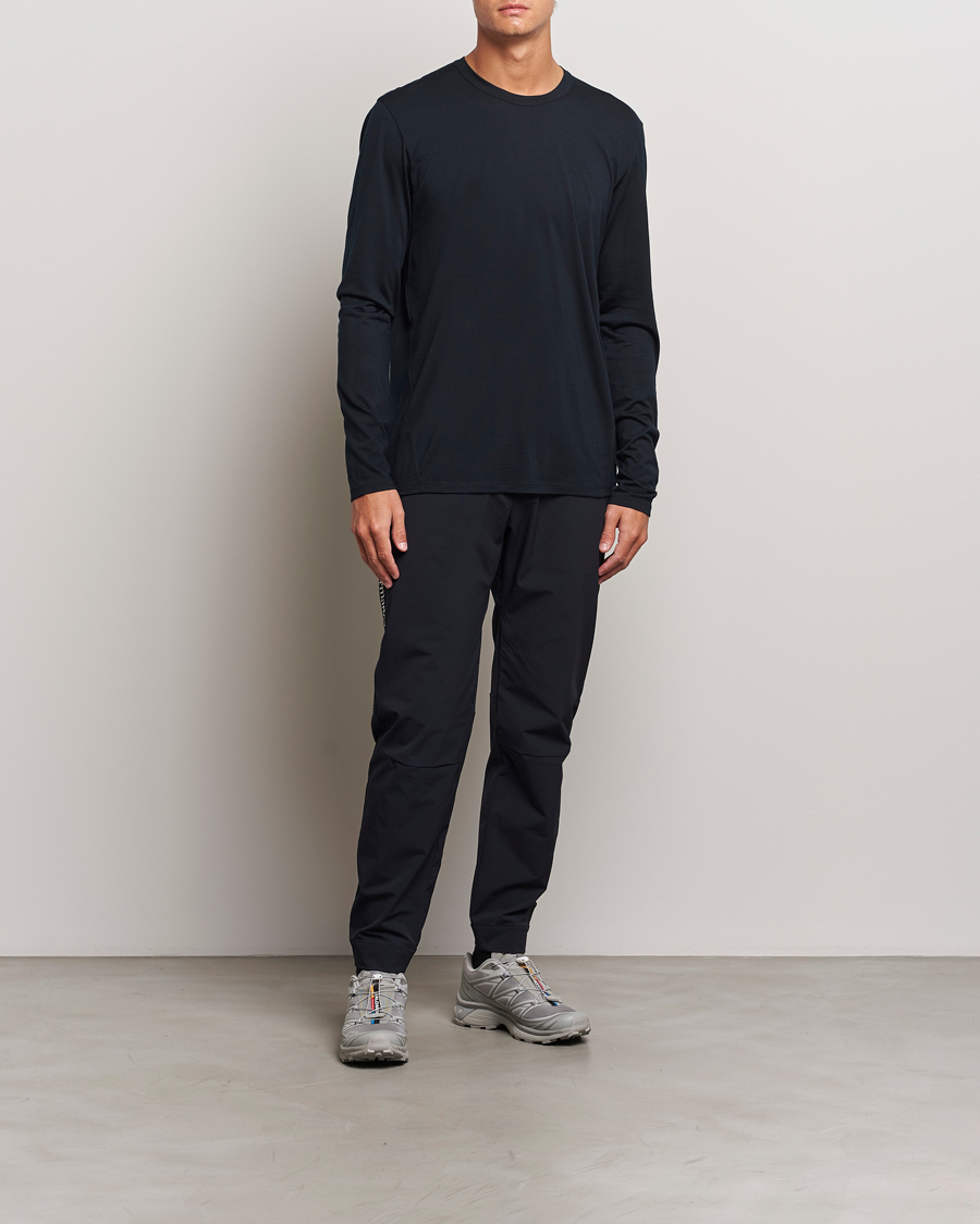 Heren | T-shirts | Arc'teryx Veilance | Frame Long Sleeve T-shirt Black