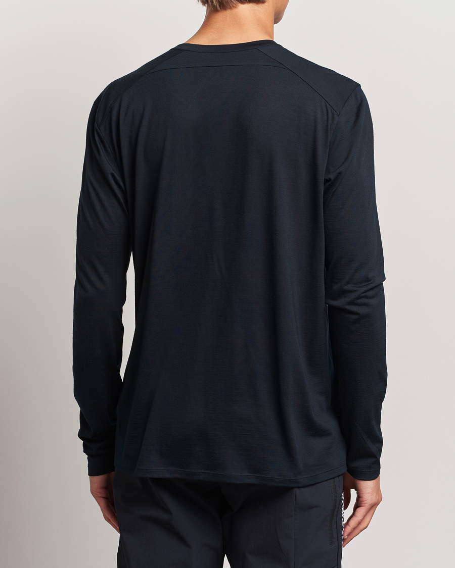 Heren | T-shirts | Arc'teryx Veilance | Frame Long Sleeve T-shirt Black