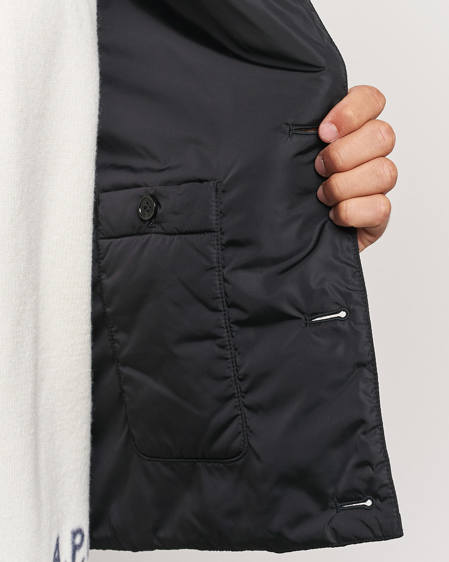 Heren | Jassen | Mackintosh | New Hig Padded Liner Black