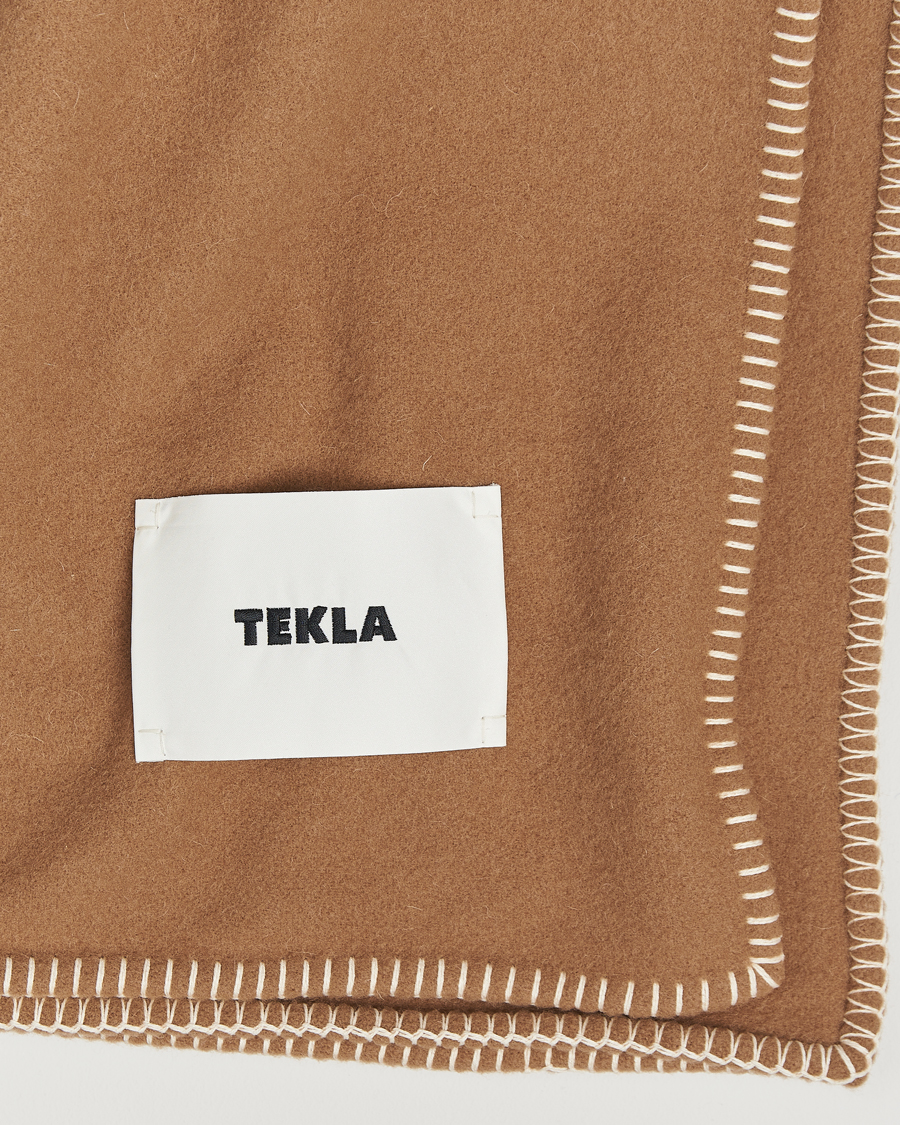 Heren | Tekla Lambswool Blanket Oak | Tekla | Lambswool Blanket Oak