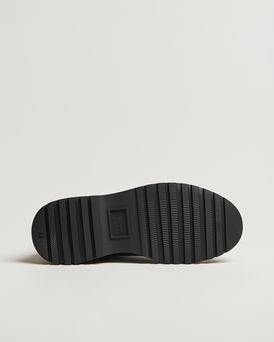 Heren | GANT Clefton Felt Lined Suede Boot Black | GANT | Clefton Felt Lined Suede Boot Black