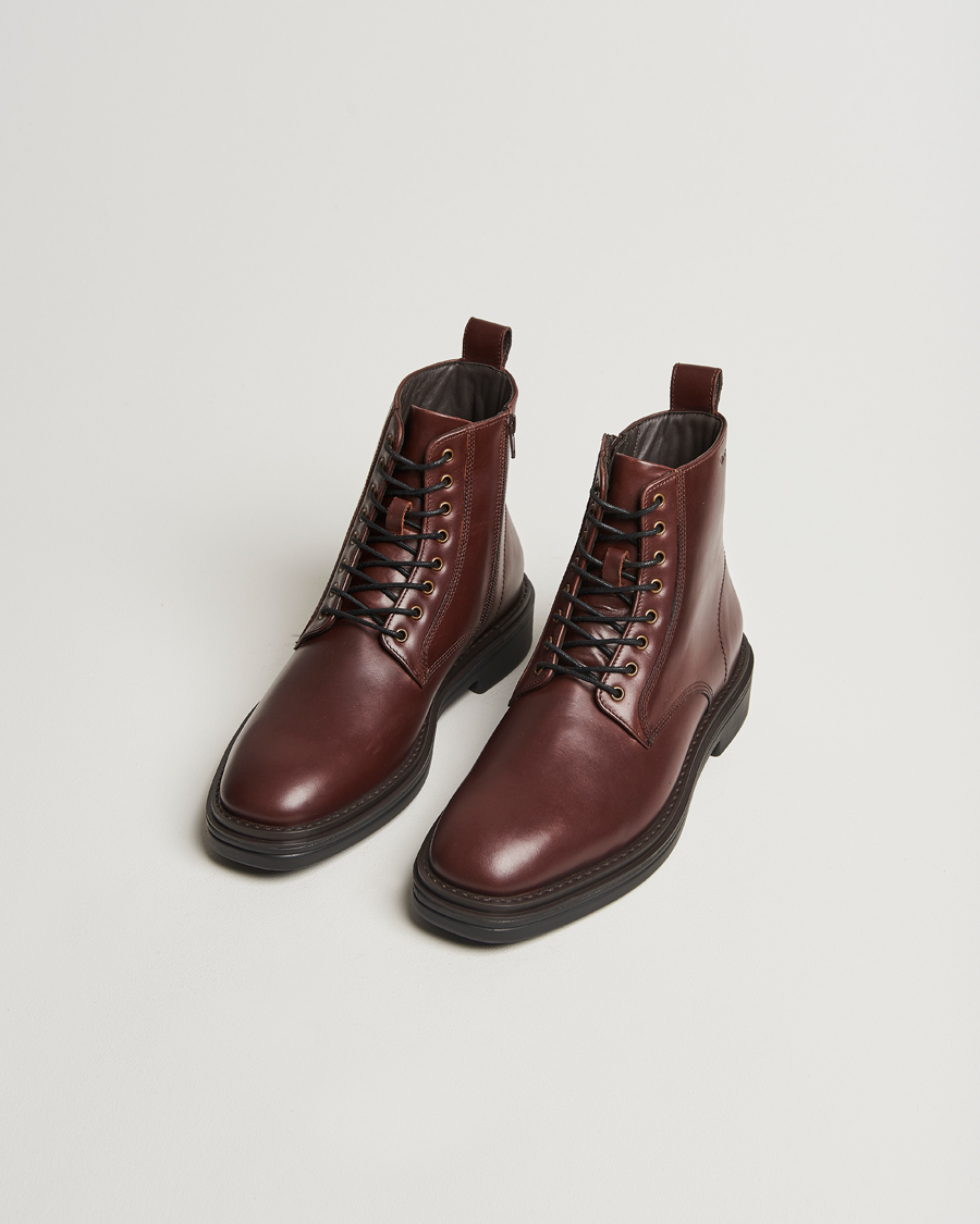 Heren | GANT Boggar Leather Boot Cognac | GANT | Boggar Leather Boot Cognac