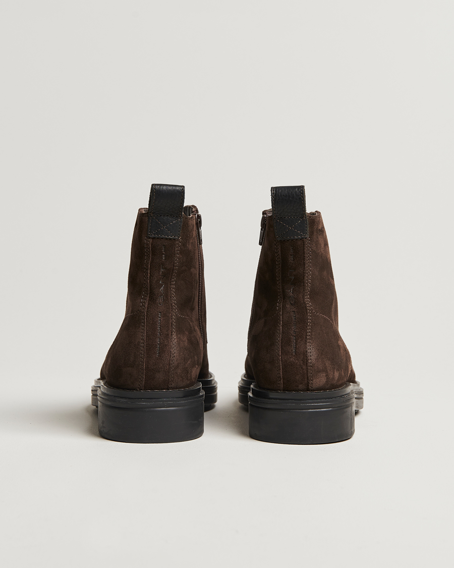 Heren | GANT Boggar Suede Boot Espresso Brown | GANT | Boggar Suede Boot Espresso Brown