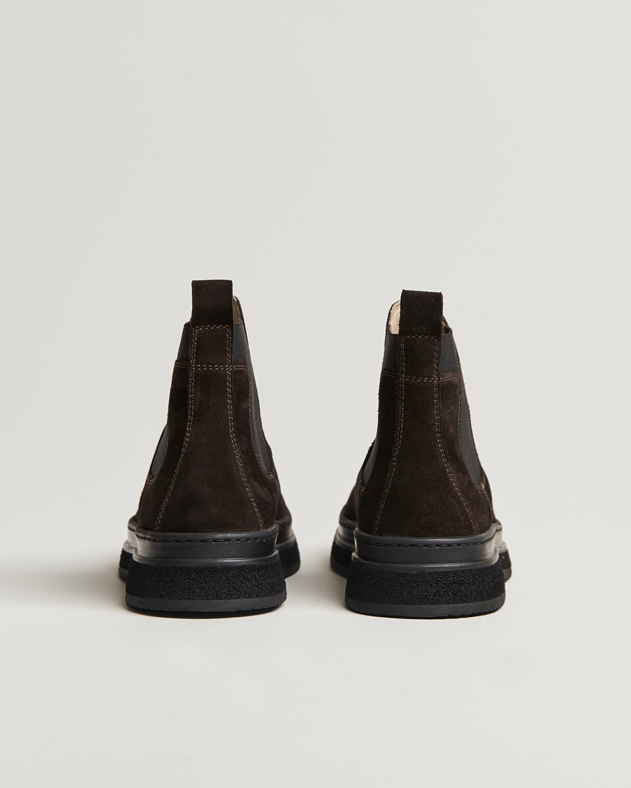 Heren | GANT Blistown Shearling Suede Chelsea Boot Espresso Brown | GANT | Blistown Shearling Suede Chelsea Boot Espresso Brown