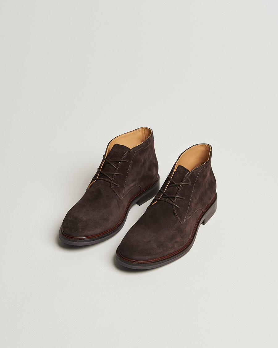 Heren | GANT St Fairkon Chukka Suede Boot Espresso Brown | GANT | St Fairkon Chukka Suede Boot Espresso Brown