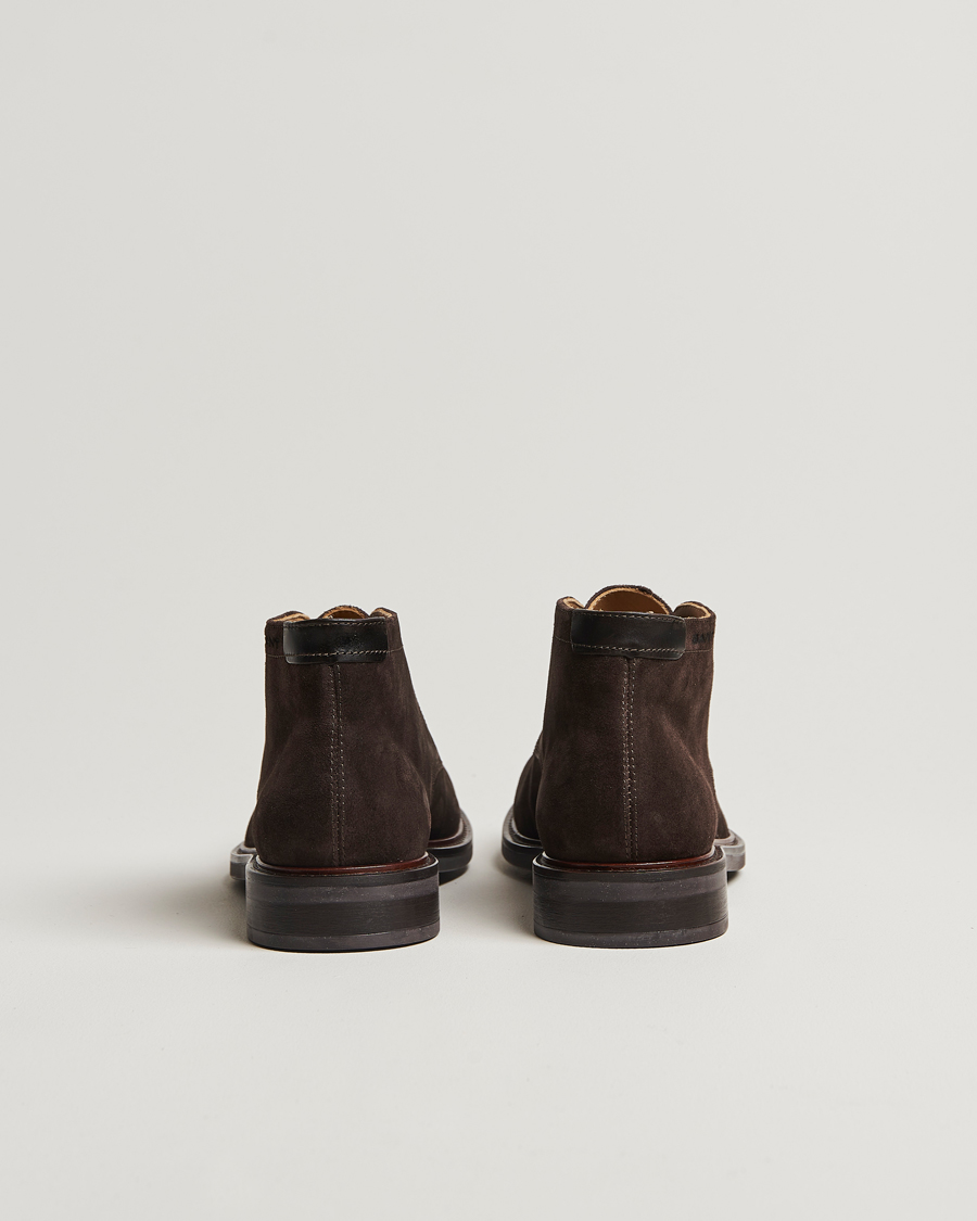 Heren | GANT St Fairkon Chukka Suede Boot Espresso Brown | GANT | St Fairkon Chukka Suede Boot Espresso Brown