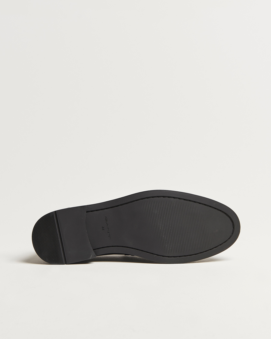 Heren | GANT Lozham Leather Loafer Black | GANT | Lozham Leather Loafer Black