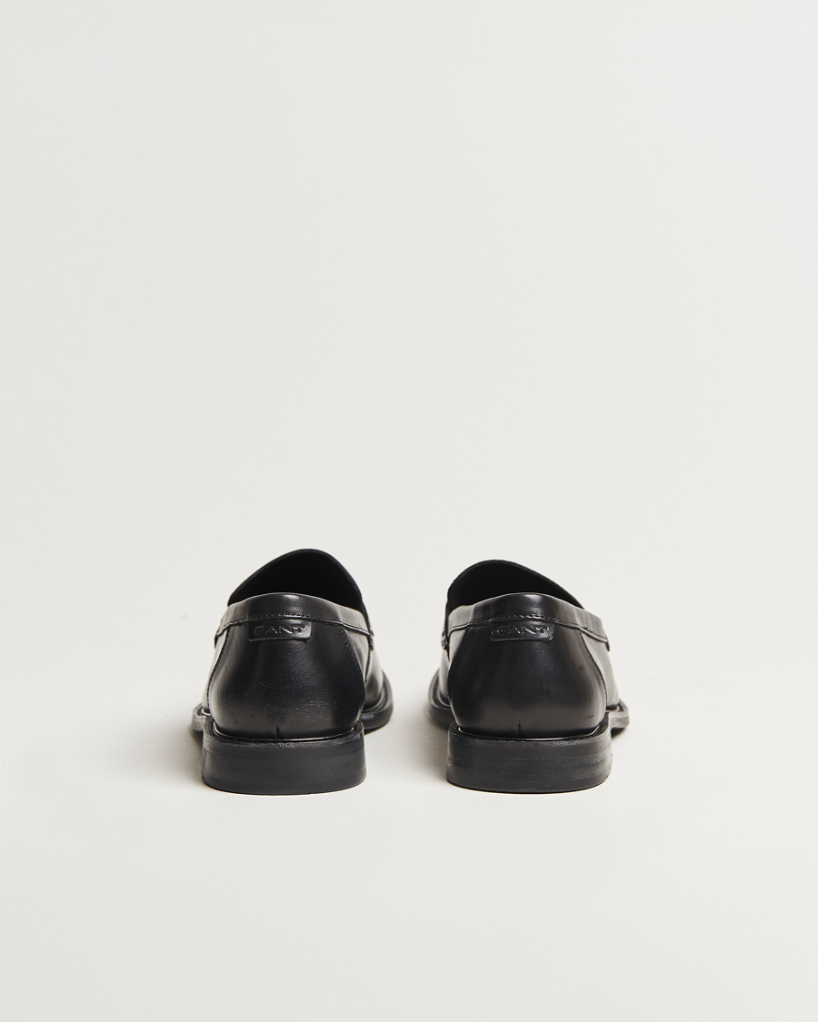 Heren | GANT Lozham Leather Loafer Black | GANT | Lozham Leather Loafer Black