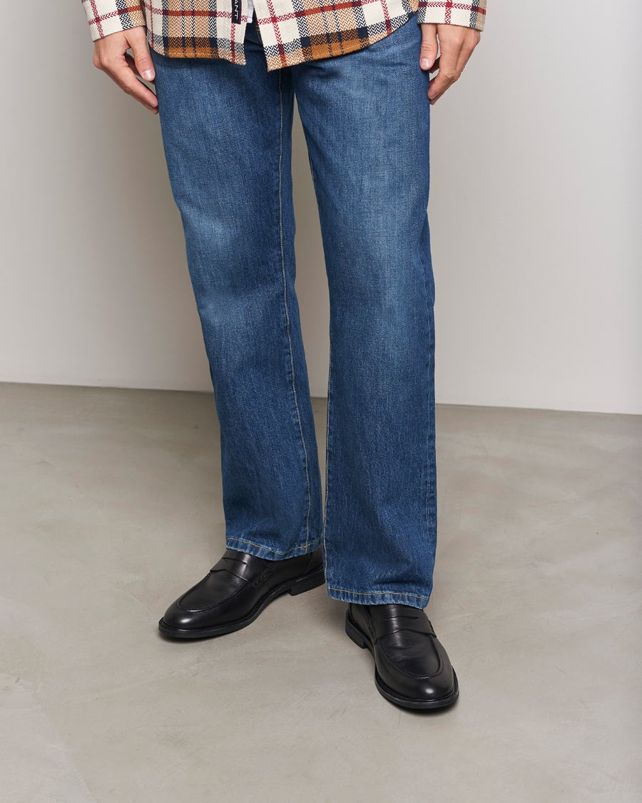 Heren | GANT Lozham Leather Loafer Black | GANT | Lozham Leather Loafer Black