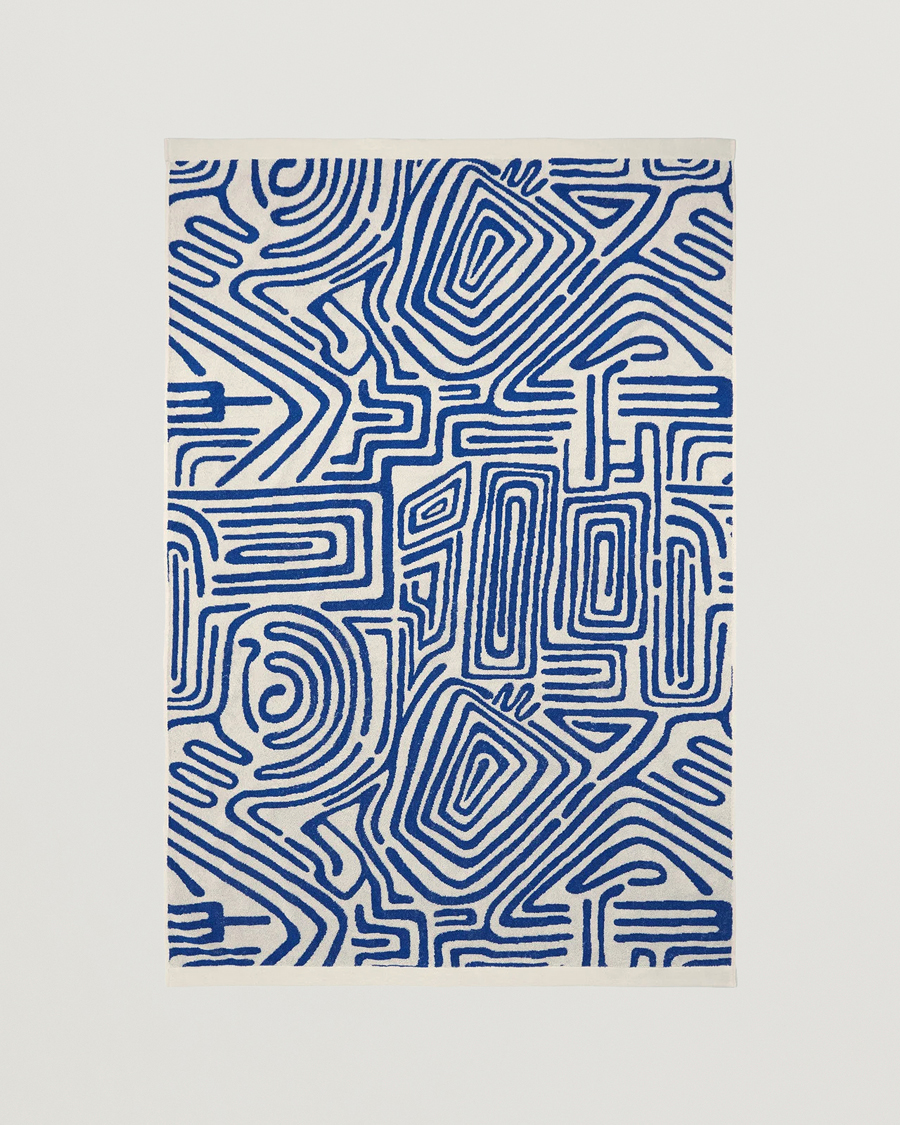 Heren | OAS Eldovado Towel Blue/White | OAS | Eldovado Towel Blue/White