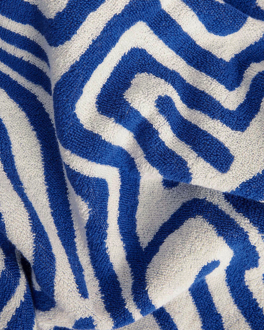 Heren | OAS Eldovado Towel Blue/White | OAS | Eldovado Towel Blue/White