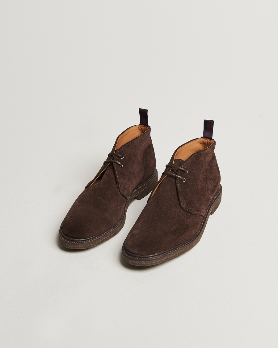Heren | Sanders Harry Suede Chukka Boot Mocha Reverse | Sanders | Harry Suede Chukka Boot Mocha Reverse