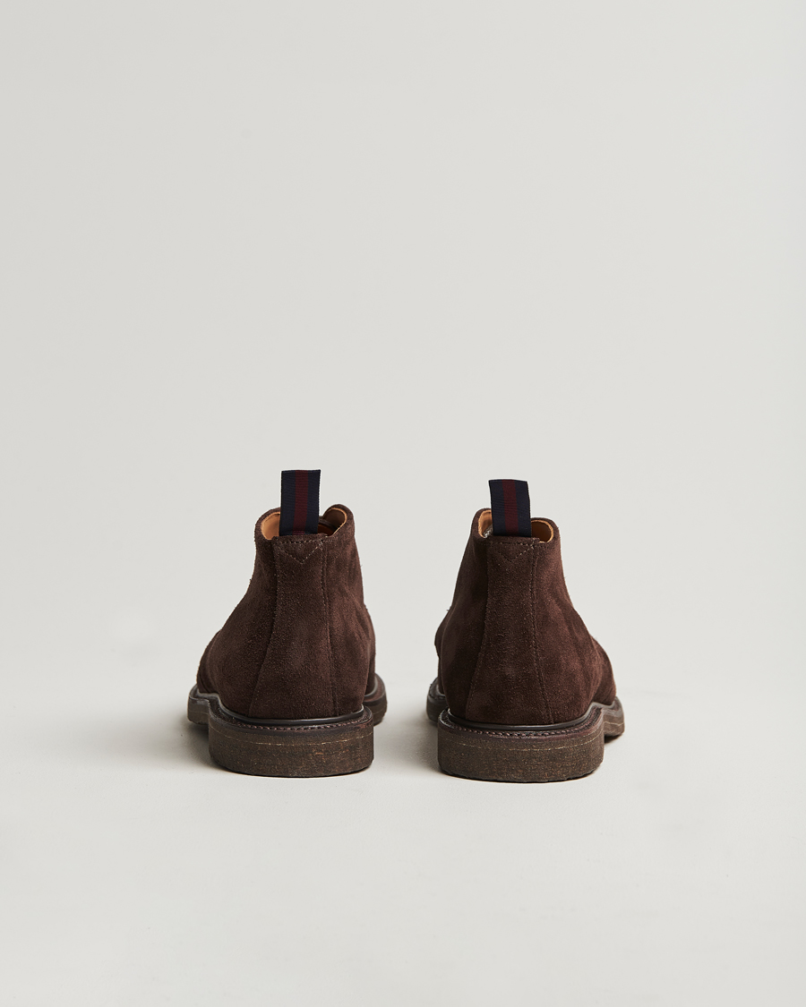 Heren | Sanders Harry Suede Chukka Boot Mocha Reverse | Sanders | Harry Suede Chukka Boot Mocha Reverse