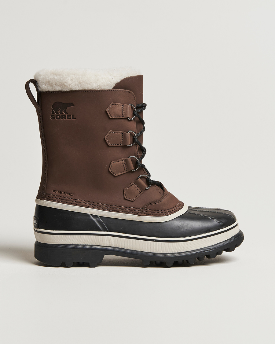 Heren | Laarzen | Sorel | Caribou WP Felt Lined Leather Boots Bruno