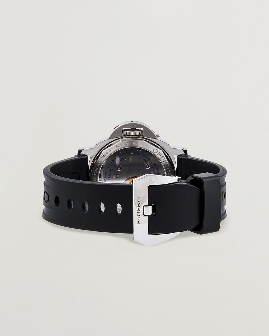 Heren | Panerai Pre-Owned Luminor Marina 8 Days 00510 Silver | Panerai Pre-Owned | Luminor Marina 8 Days 00510 Silver