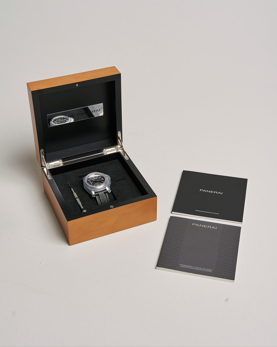 Heren | Panerai Pre-Owned Luminor Marina 8 Days 00510 Silver | Panerai Pre-Owned | Luminor Marina 8 Days 00510 Silver