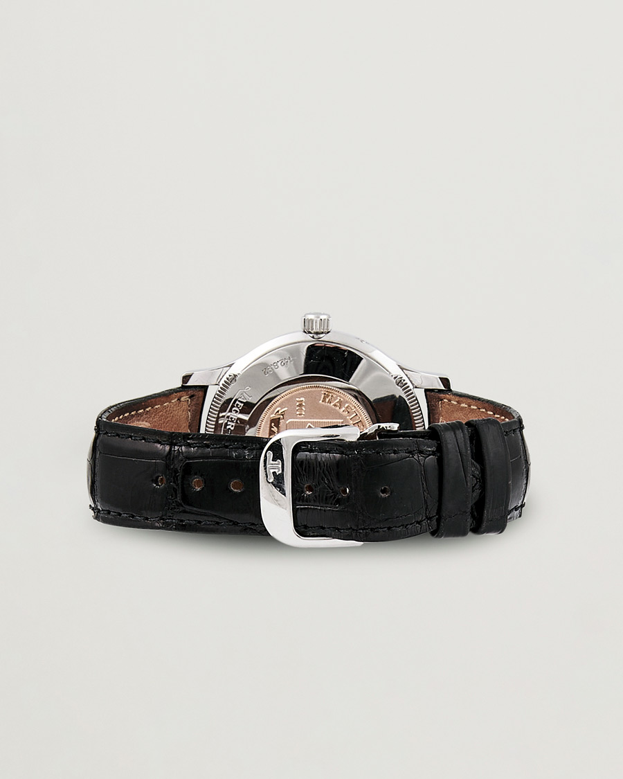 Heren | Jaeger-LeCoultre Pre-Owned Master Geographic 142.8.92 Silver | Jaeger-LeCoultre Pre-Owned | Master Geographic 142.8.92 Silver