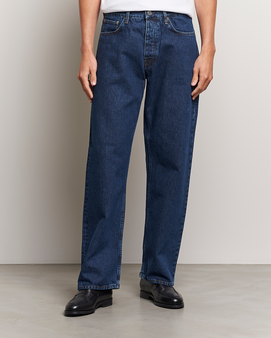 Heren | Blauwe jeans | Sunflower | Loose Jeans Rinse Blue