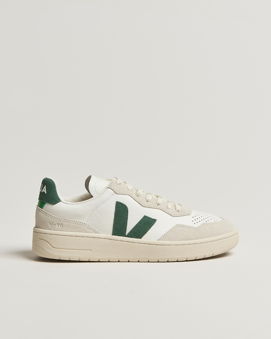 Heren | Sneakers | Veja | V-90 Sneaker Extra White/Cyprus