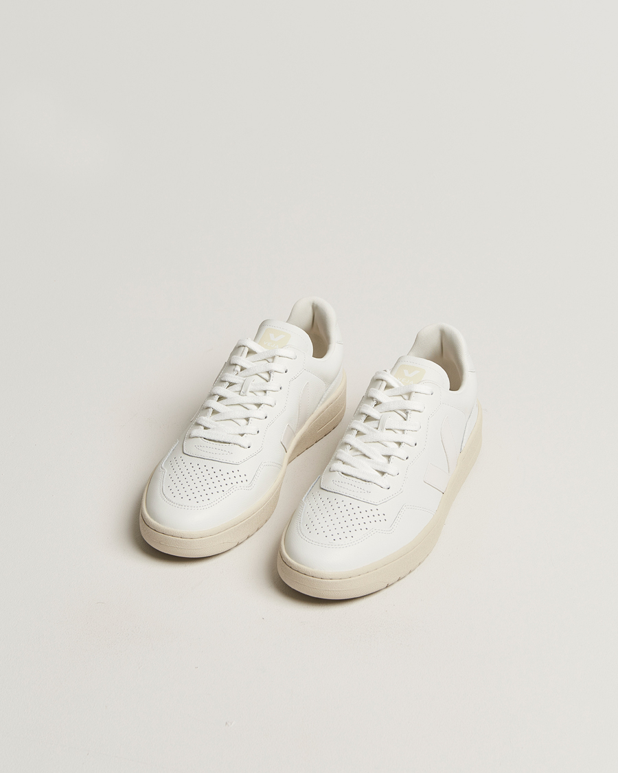 Heren |  | Veja | V-90 Leather Sneaker Extra White