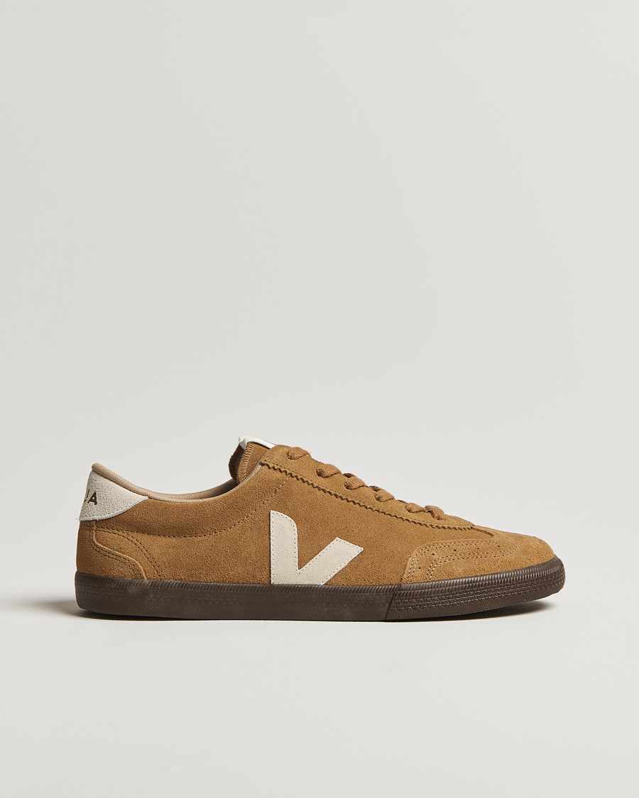 Heren | Veja Volley Suede Sneaker Tent Natural Eagle | Veja | Volley Suede Sneaker Tent Natural Eagle