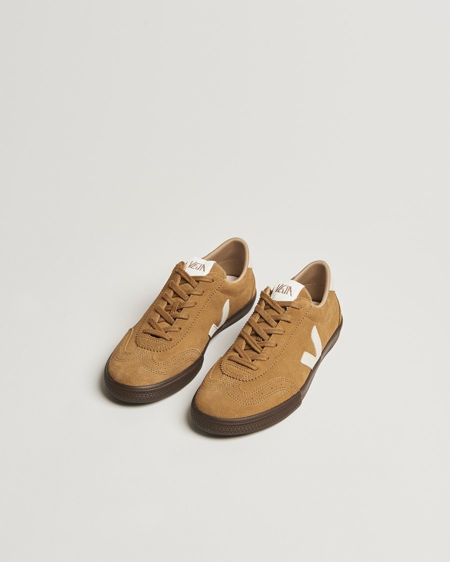 Heren | Veja Volley Suede Sneaker Tent Natural Eagle | Veja | Volley Suede Sneaker Tent Natural Eagle