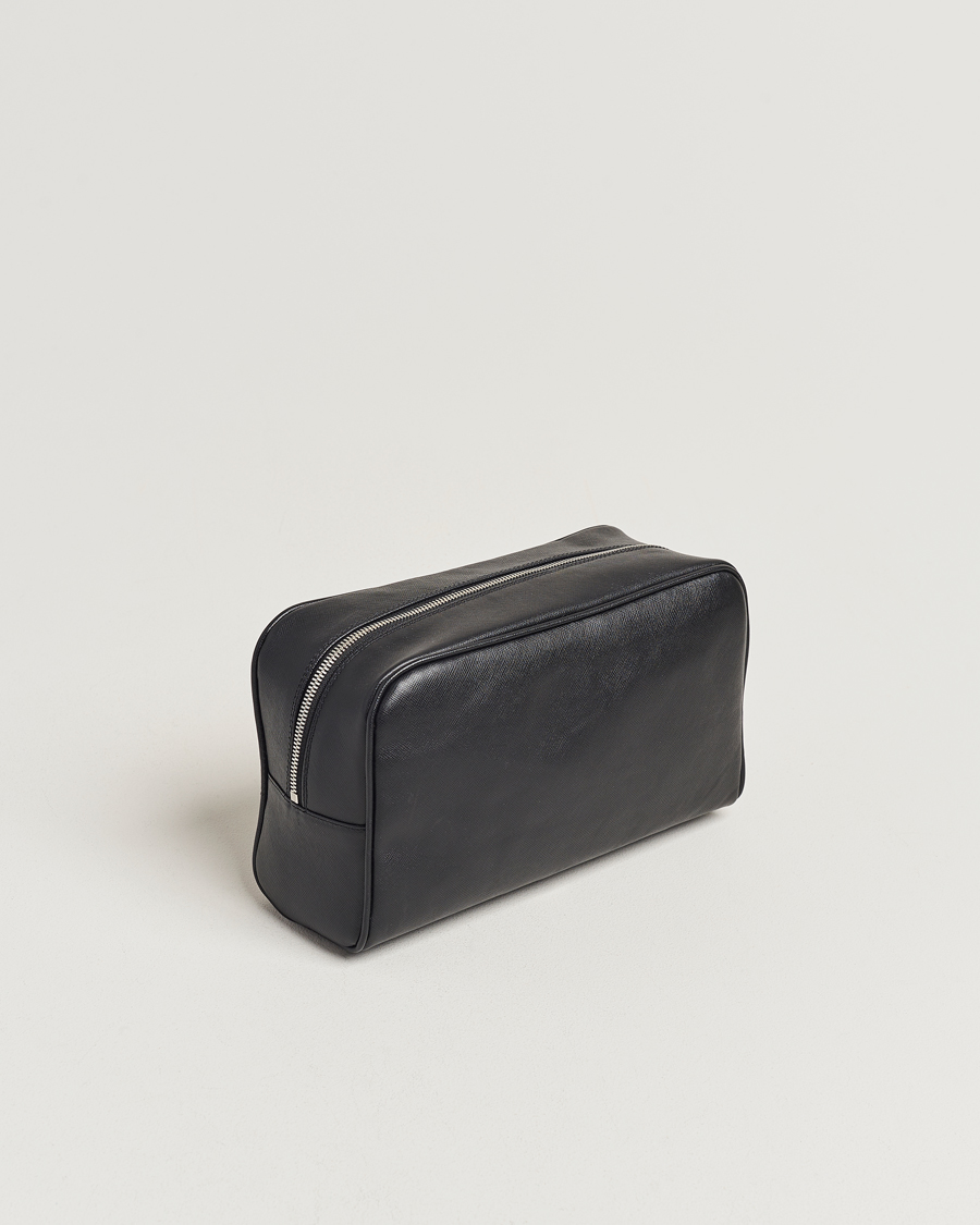 Heren |  | Oscar Jacobson | Grooming Leather Case Black