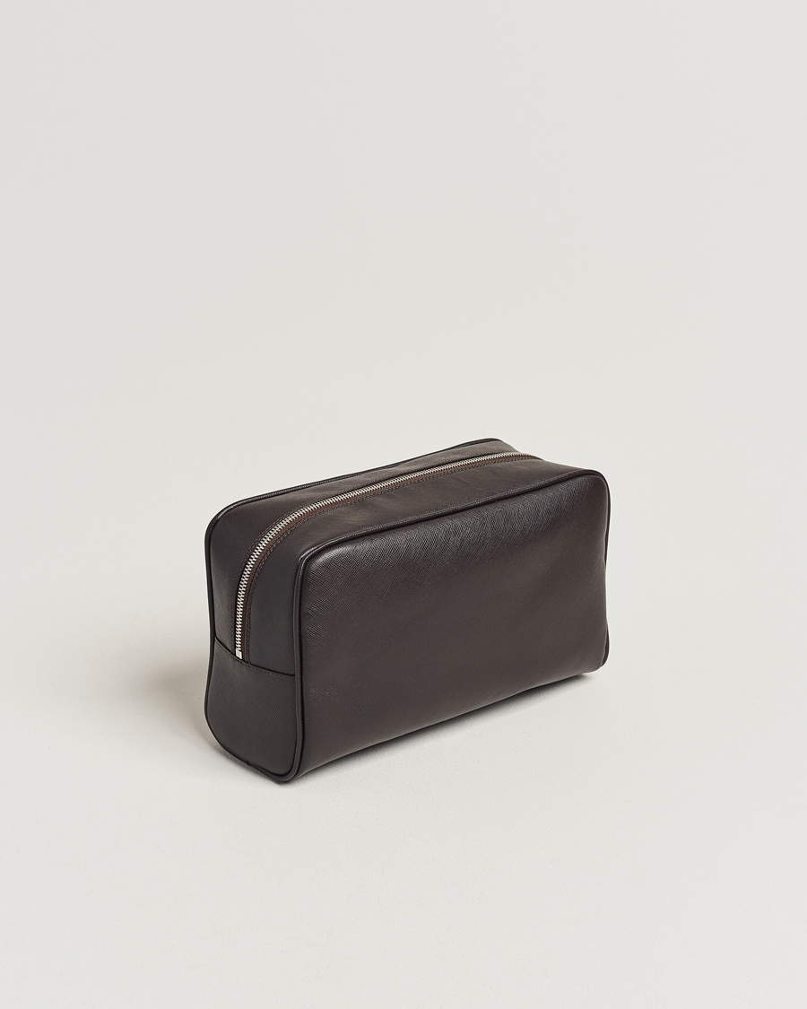 Heren |  | Oscar Jacobson | Grooming Leather Case Forastero Brown