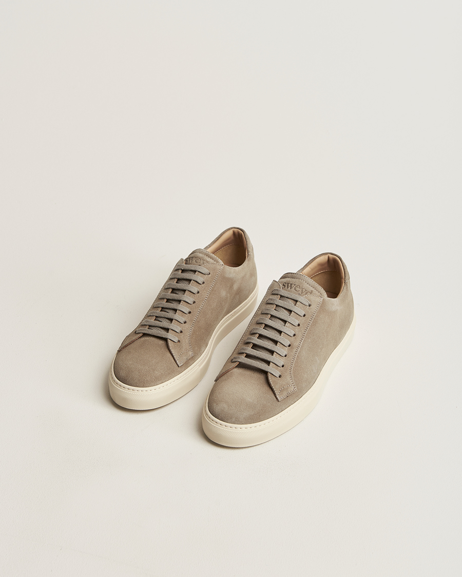 Heren |  | Sweyd | 055 Suede Sneaker Taupe