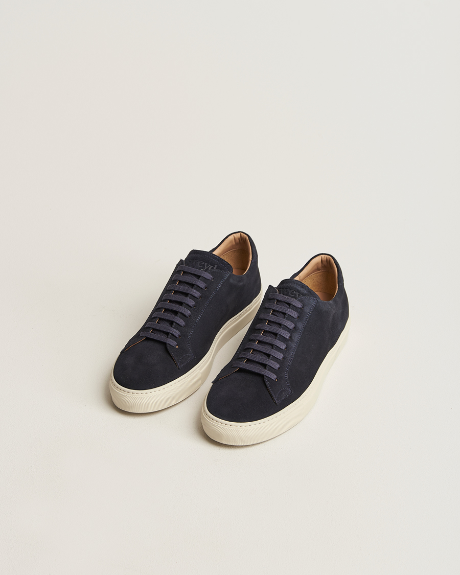 Heren |  | Sweyd | 055 Suede Sneaker Navy