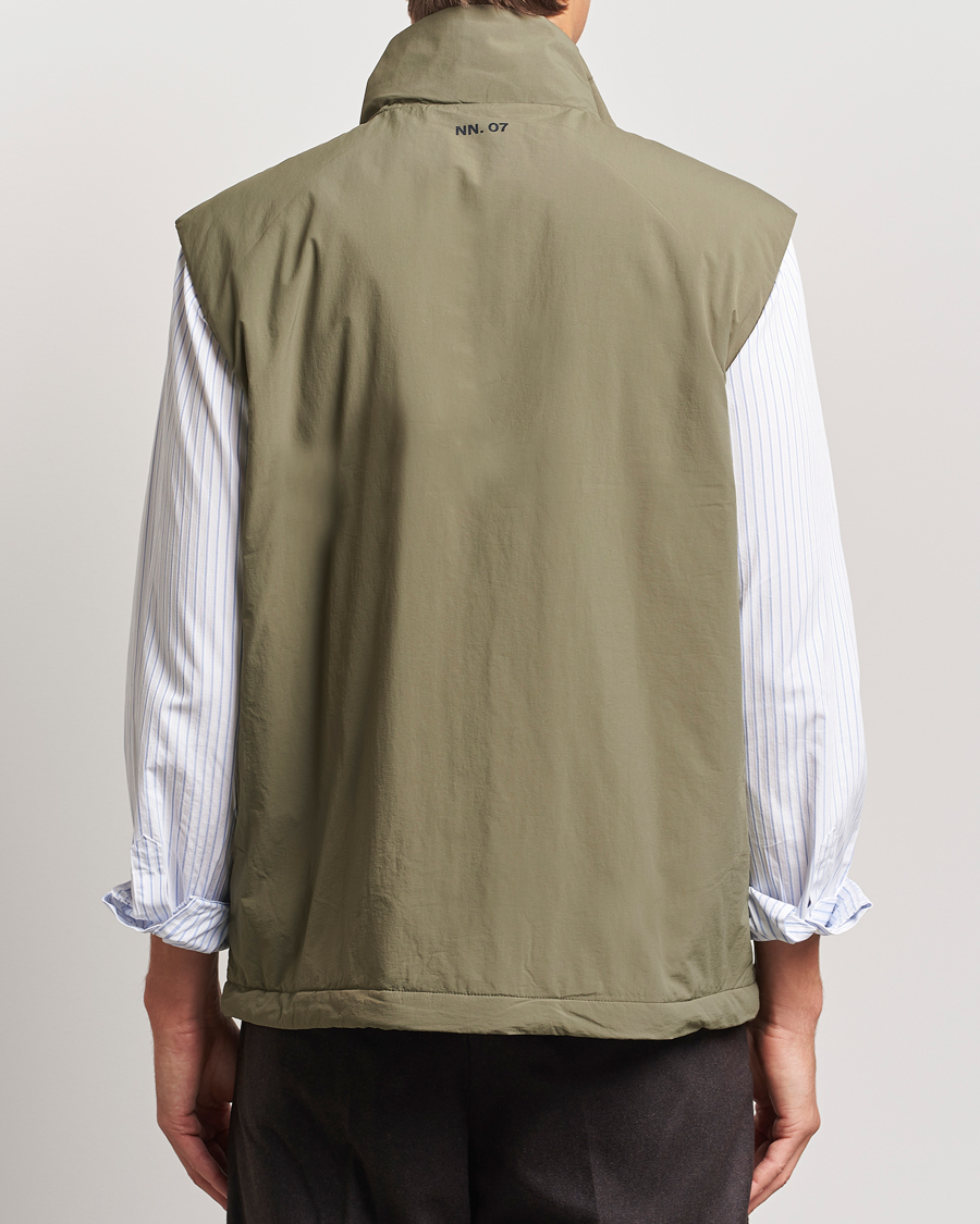 Heren | Jassen | NN07 | Perry Nylon Padded Vest Capers Green