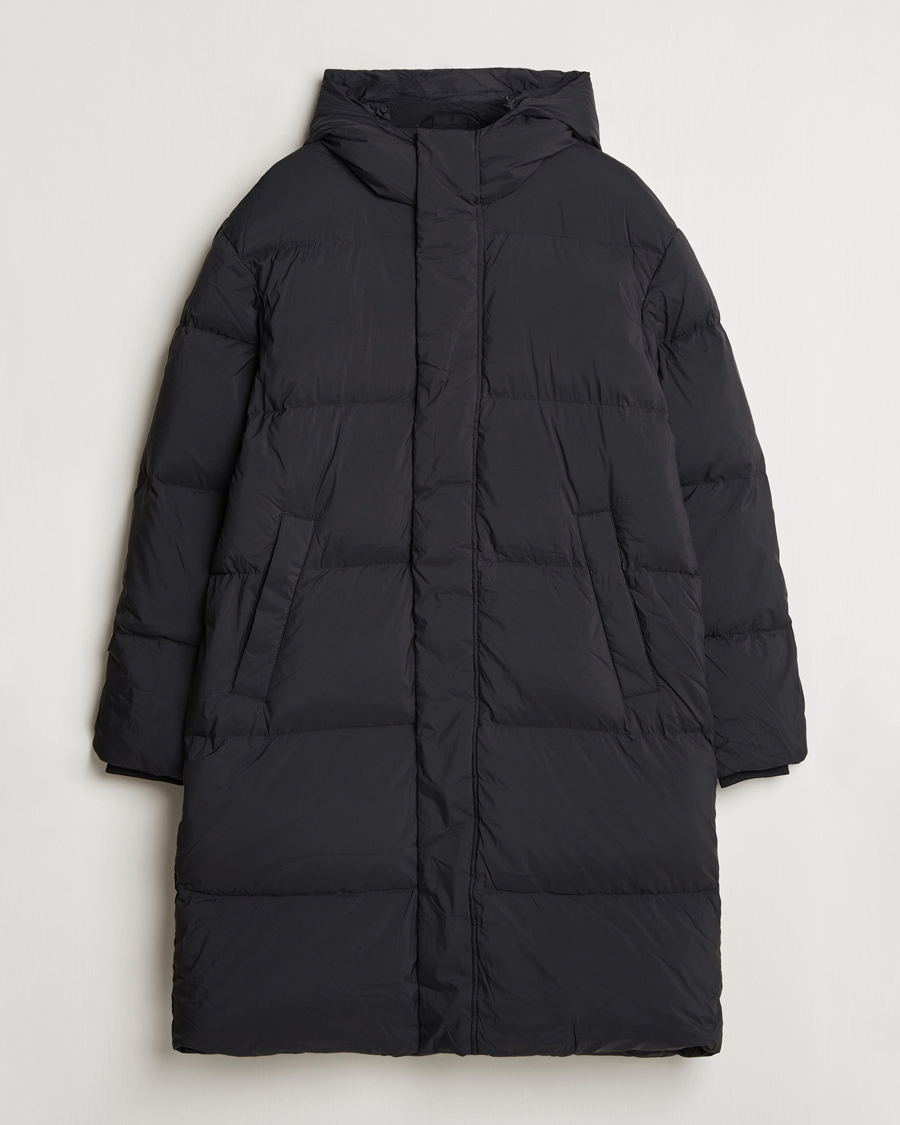 Heren | Jassen | NN07 | Pascal Padded Long Puffer Jacket Black