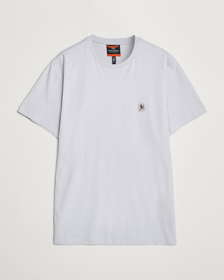 Heren | T-shirts | Parajumpers | Basic Patch T-Shirt Lunar Rock