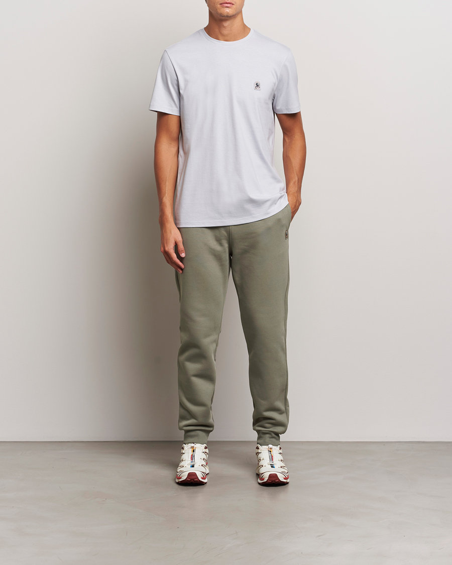 Heren | T-shirts | Parajumpers | Basic Patch T-Shirt Lunar Rock