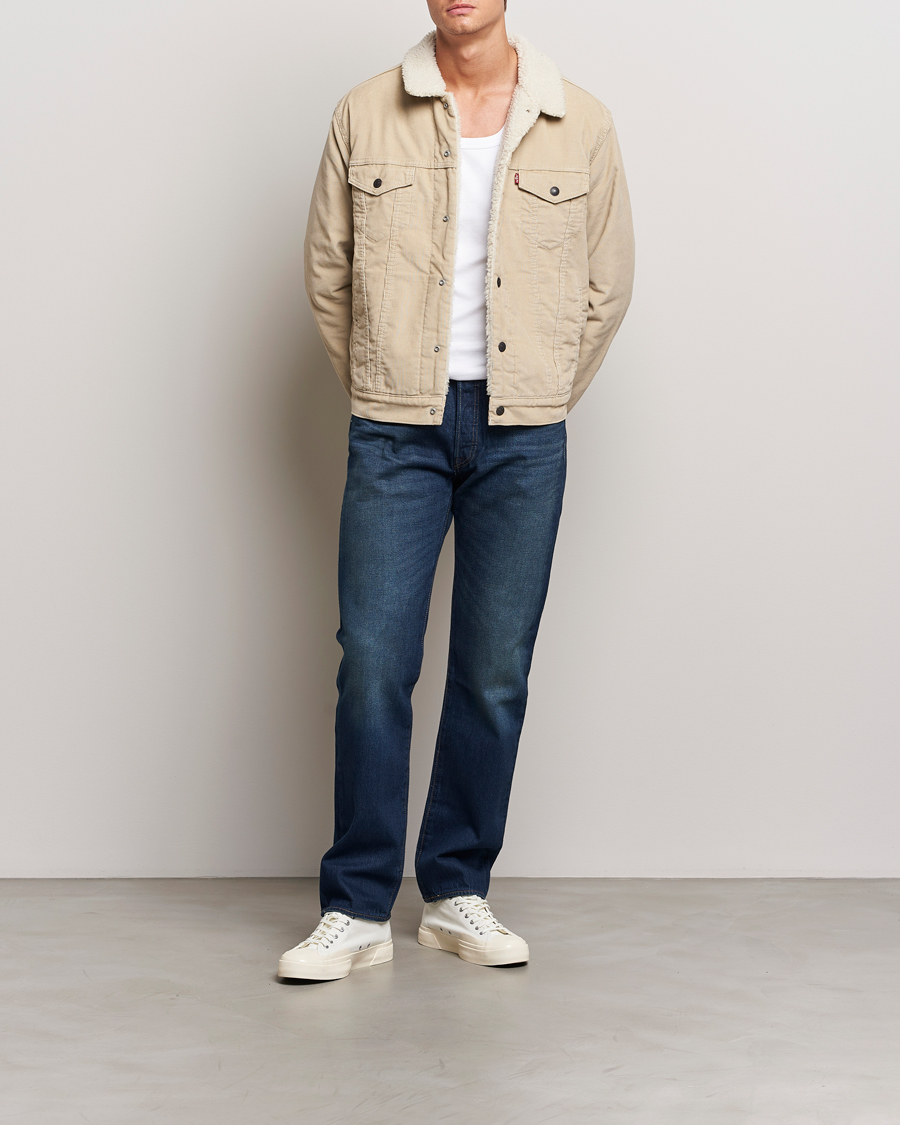 Levi s Type III Sherpa Trucker Fields Of Rye Cord Man CareOfCarl