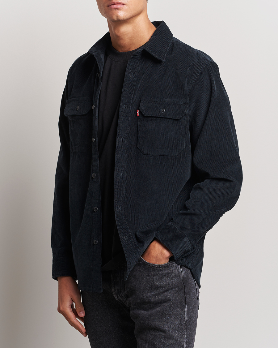 Heren | Overhemden | Levi's | Jackson Corduroy Worker Shirt Jet Black
