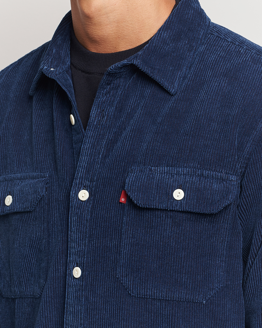 Heren | Overhemden | Levi's | Jackson Corduroy Worker Shirt Enzo Vintage Indigo