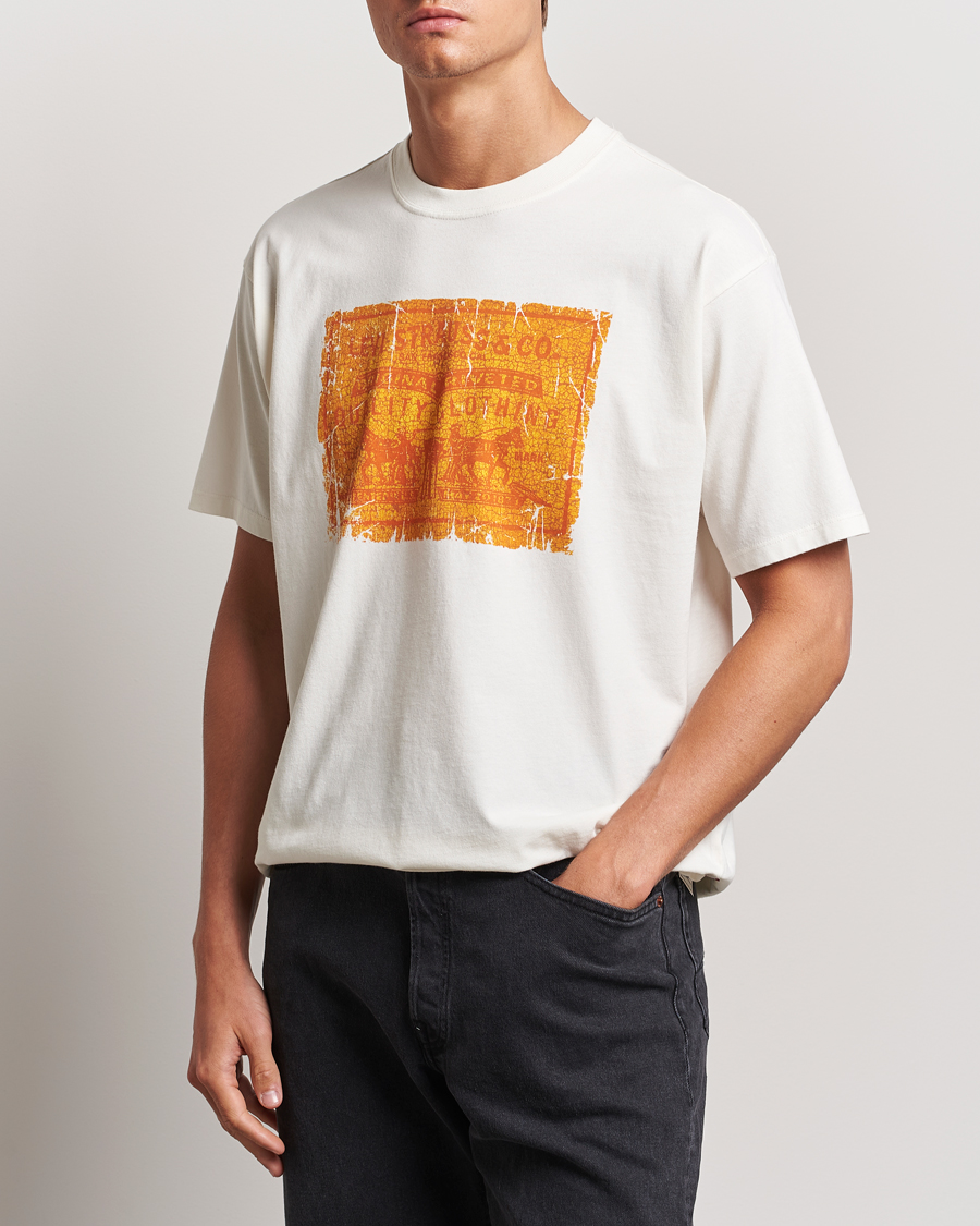 Heren | T-shirts | Levi's | Vintage Fit Graphic T-Shirt Archival Egret