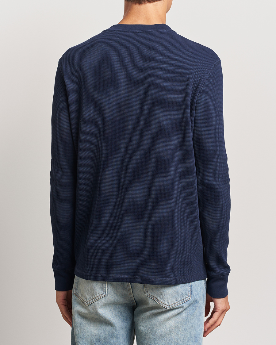 Heren | Truien | Levi's | Thermal Henley Navy Blazer
