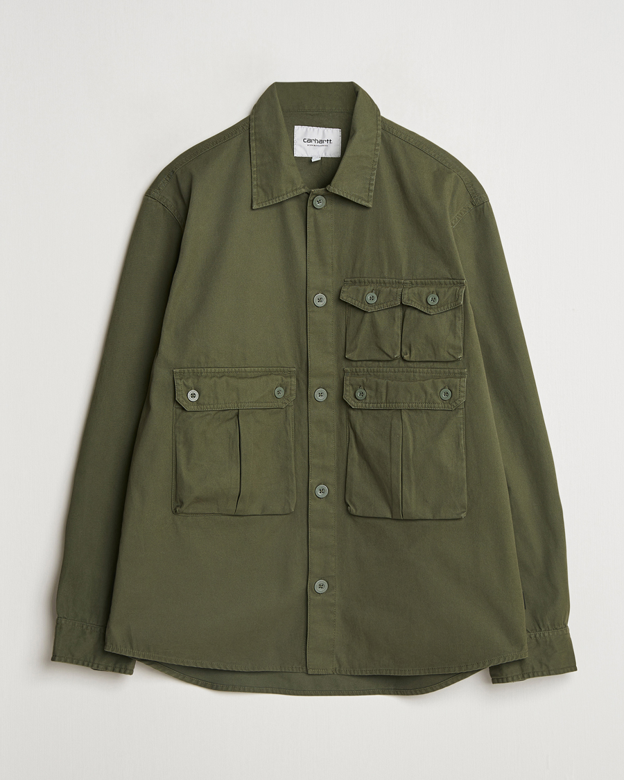 Heren | Overhemden | Carhartt WIP | Tracker Cotton Twill Shirt Office Green