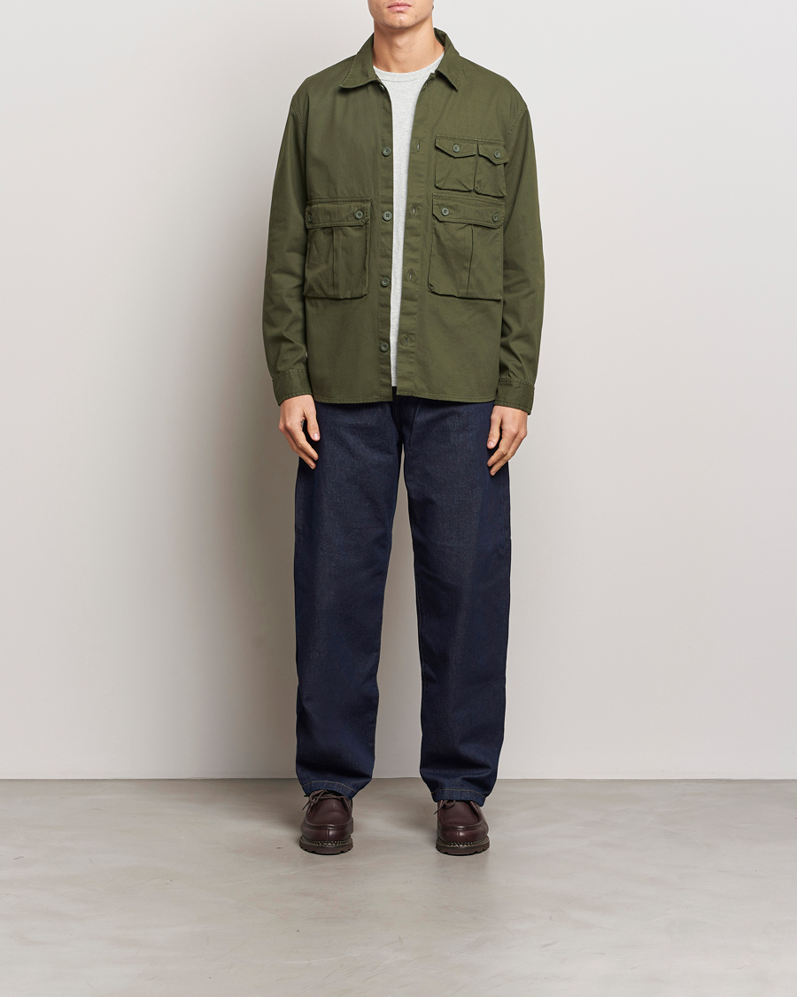 Heren | Overhemden | Carhartt WIP | Tracker Cotton Twill Shirt Office Green