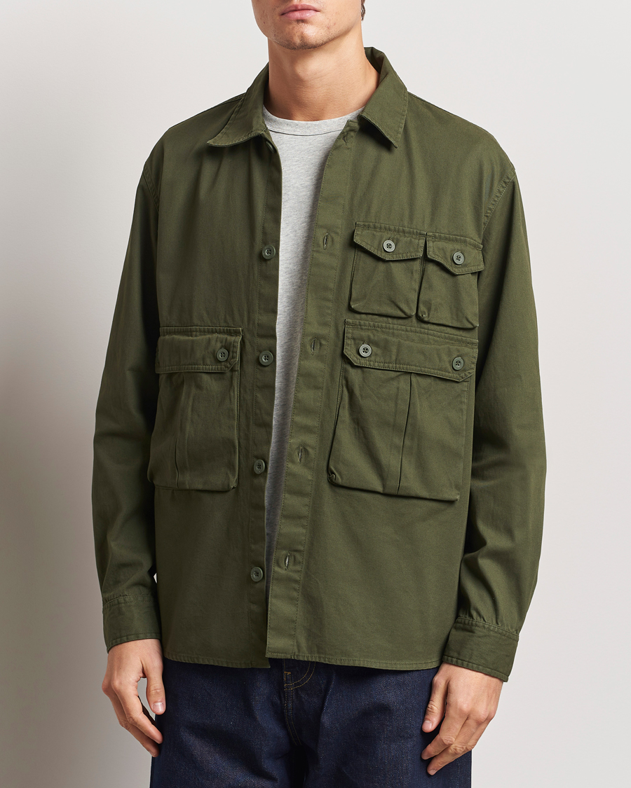 Heren | Overhemden | Carhartt WIP | Tracker Cotton Twill Shirt Office Green