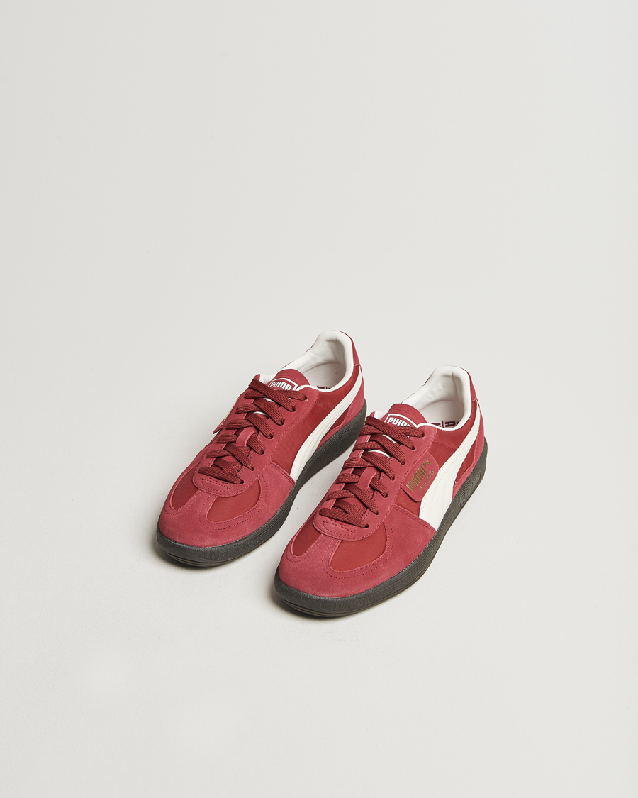 Heren | Puma Palermo OG Suede Sneaker Intense Red | Puma | Palermo OG Suede Sneaker Intense Red
