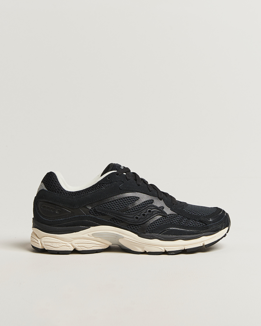 Heren | Sneakers | Saucony | Progrid Omni 9 Running Sneaker Black/Cream