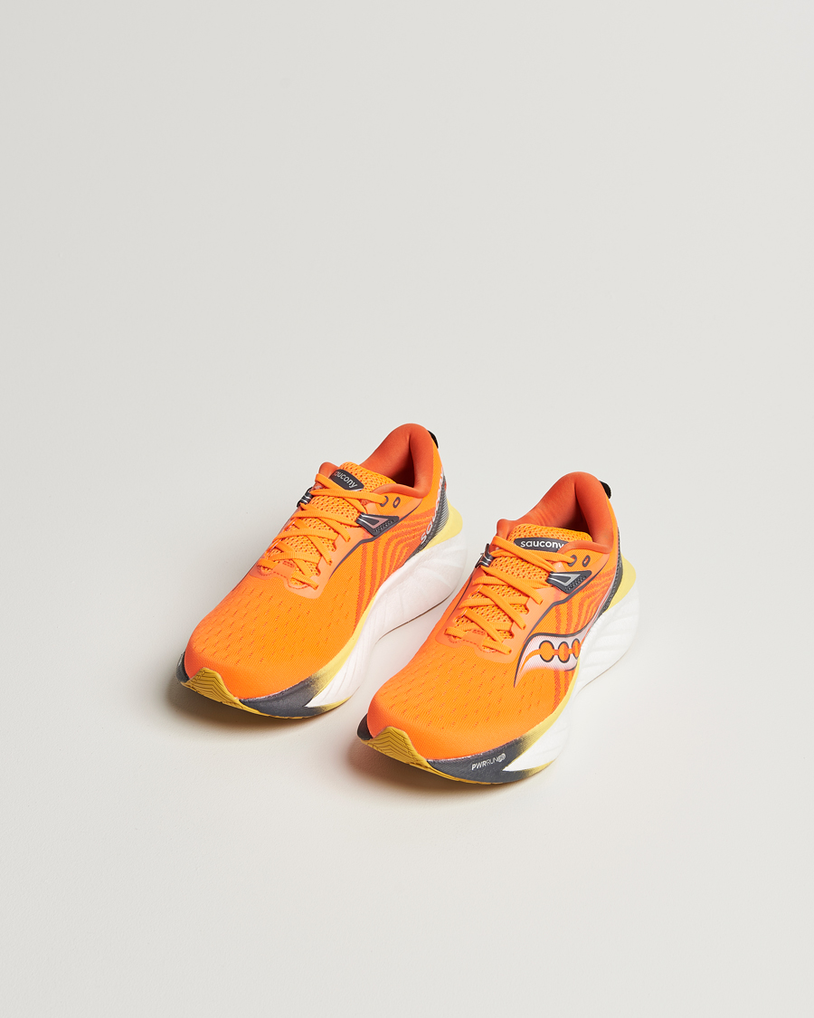 Heren | Saucony Triumph 22 Running Sneakers Spice/Canary | Saucony | Triumph 22 Running Sneakers Spice/Canary