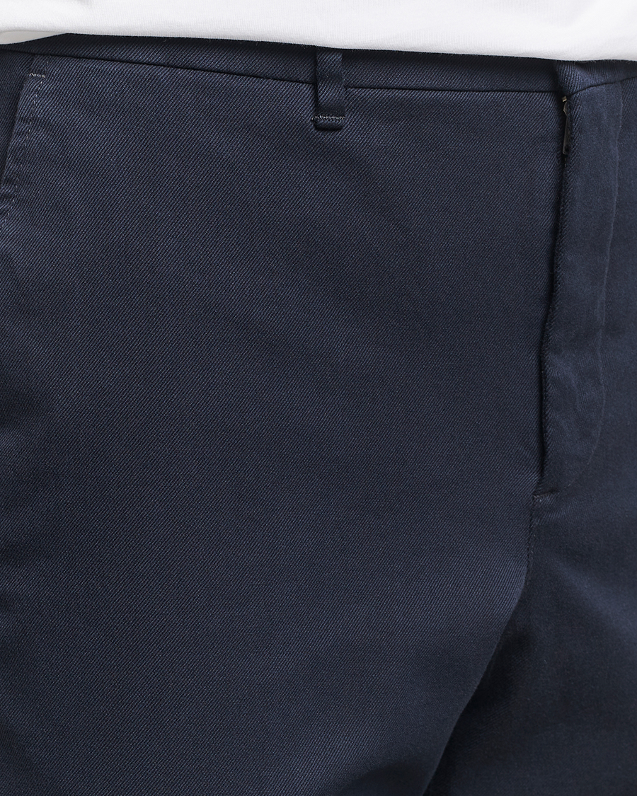 Heren | Broeken | J.Lindeberg | Lois Flannel Twill Pants Navy