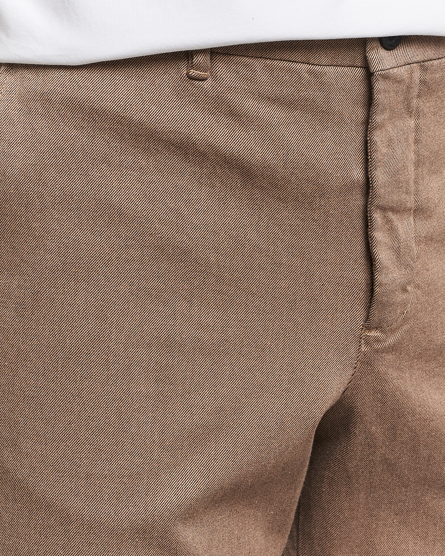 Heren | Broeken | J.Lindeberg | Lois Flannel Twill Pants Tiger Brown