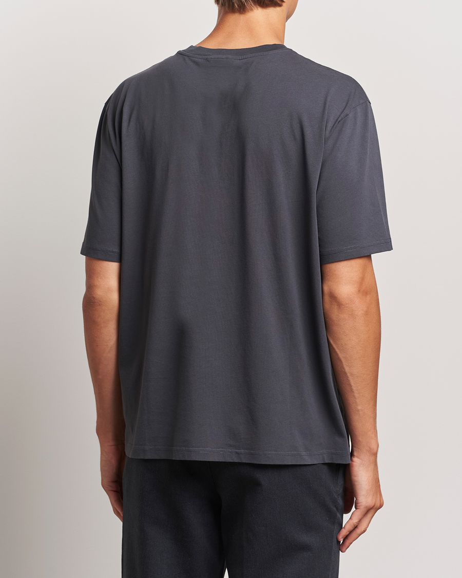 Heren | T-shirts | J.Lindeberg | Hale Logo T-Shirt Washed Black